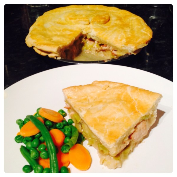 Creamy Chicken and Leek Pie Recipe