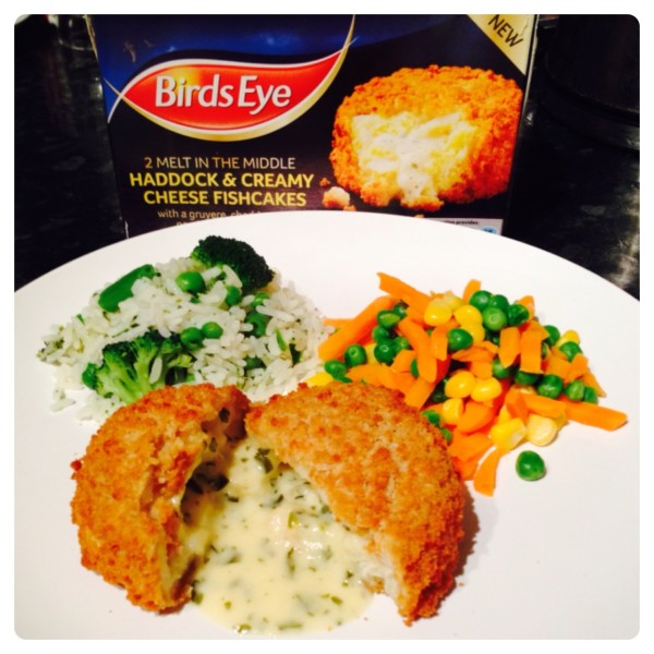 Birds Eye Melt in the Middle Haddock & Creamy Cheese Fishcakes