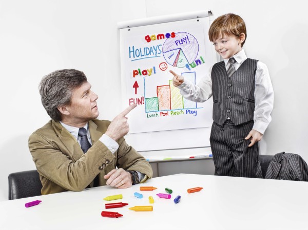 Toddler takes on the Butlins boardroom to launch the search to f