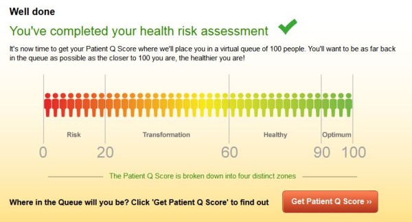 Patient.co.uk Health Risk Assessment