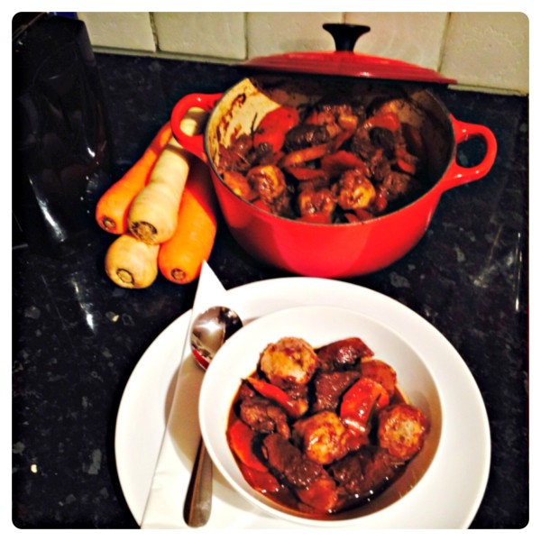 Winter Warmer Recipe: Beef Stew in Red Wine with Herb Dumpling