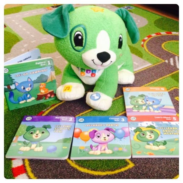 LeapFrog Read With Me Scout and Interactive Books