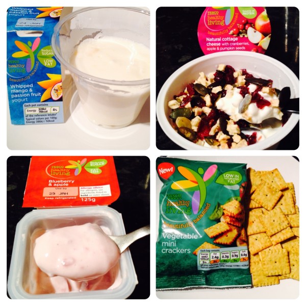 Tesco Healthy Living Beautifully Balanced Desserts and Snacks