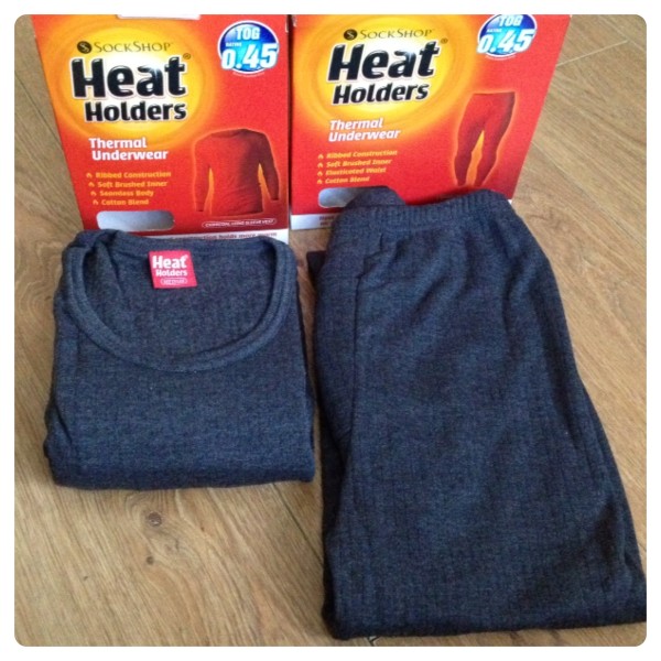 Heat Holders Thermal Vest and Thermal Long Johns 