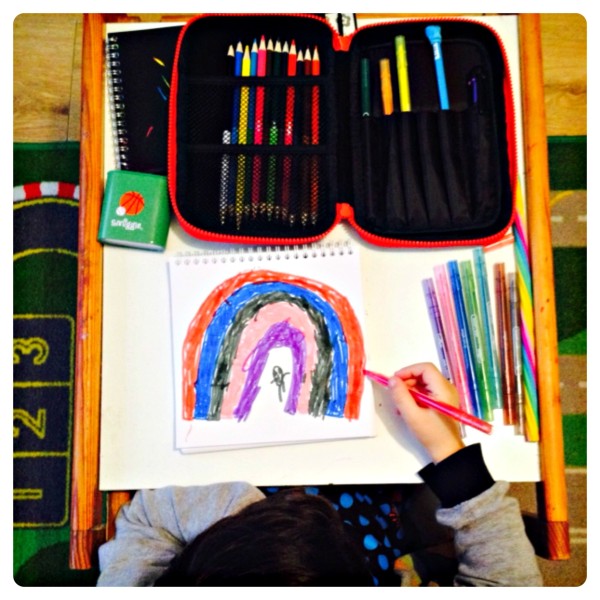 Drawing with Smiggle Pens
