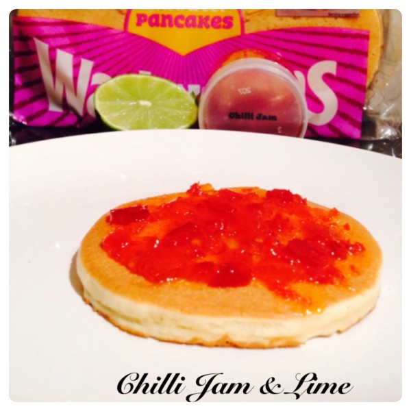 Chilli Jam & Lime Pancake