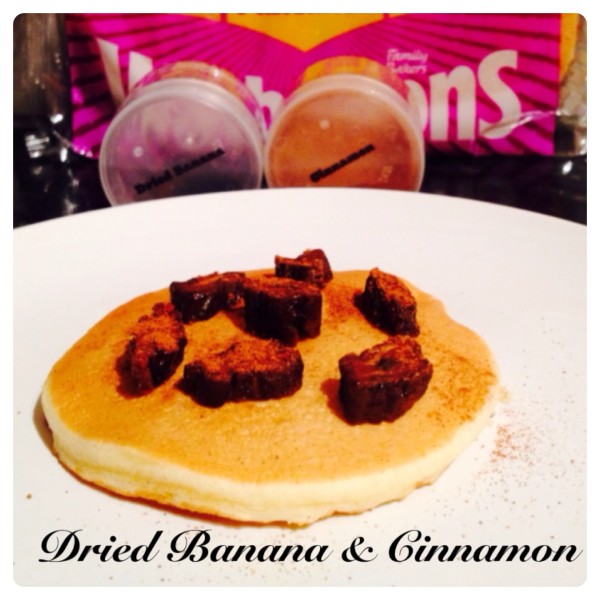 Dried Banana & Cinnamon Pancake