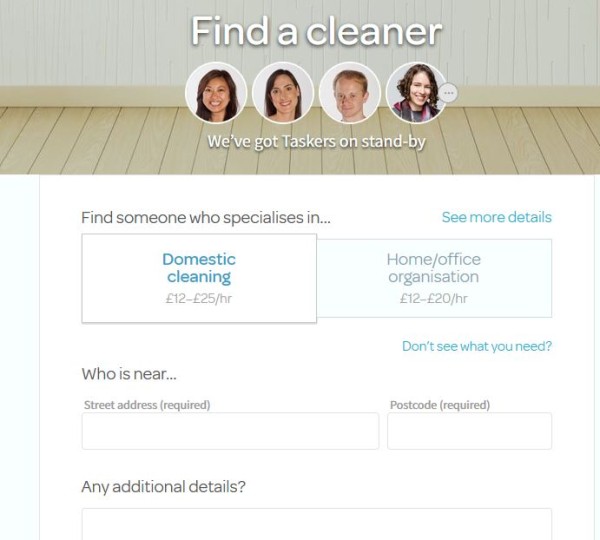 TaskRabbit: Finding a Cleaner