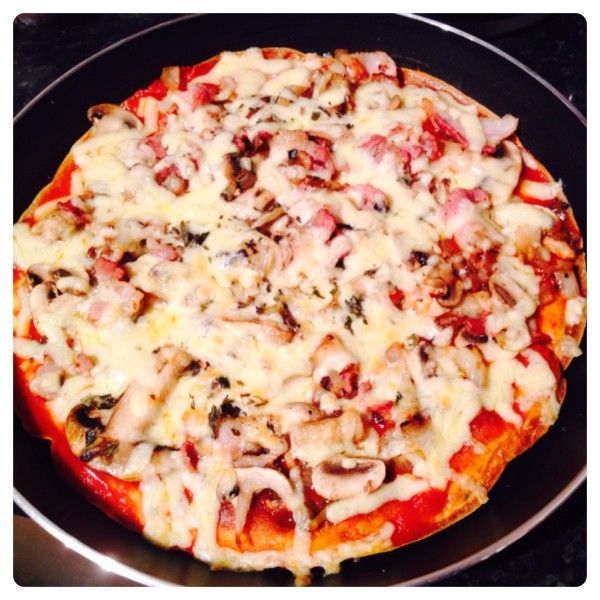 Flourless Pizza 