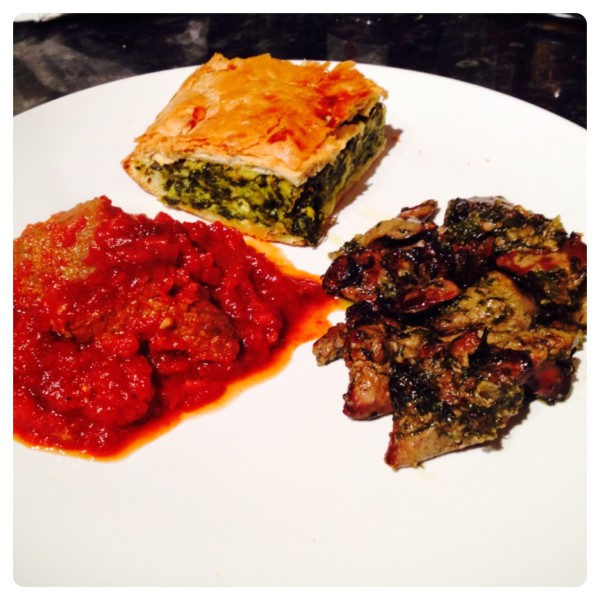 Peas & Dill: Spinach Pie, Beef & Chicken Liver