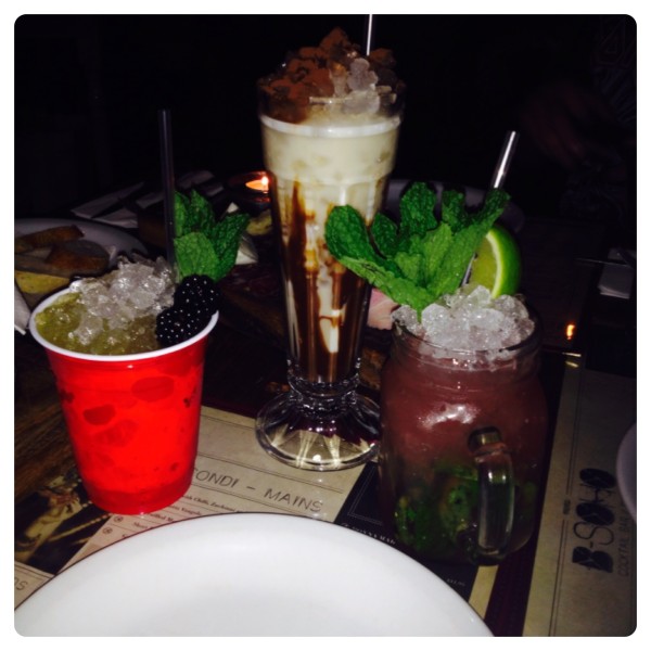 Cocktails at B-SOHO