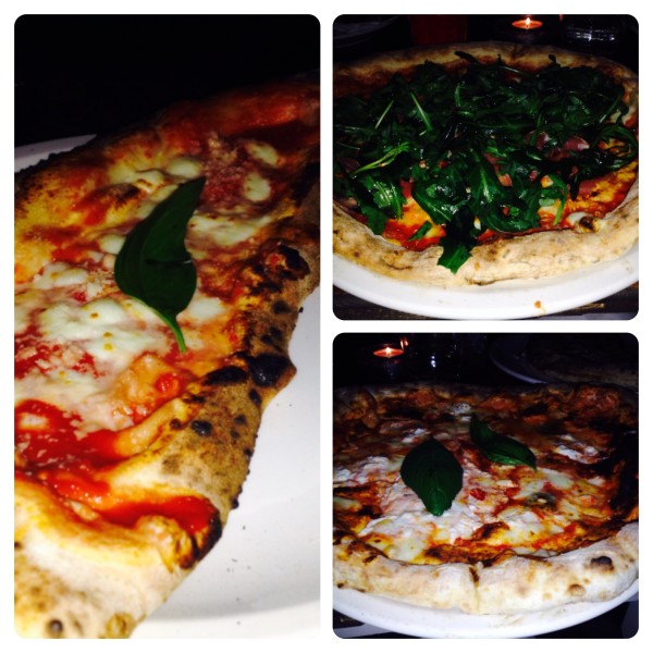 Pizzas and Calzone at B-SOHO