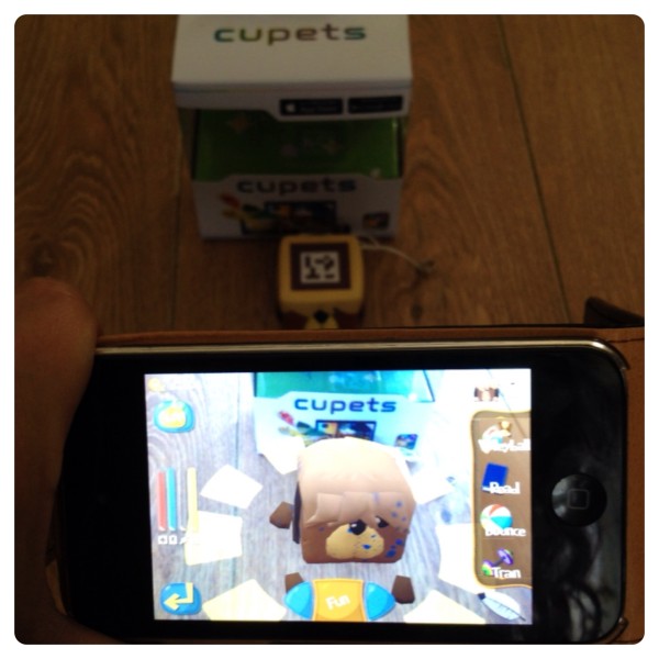 Cupets Cube-Shaped Pets in AR