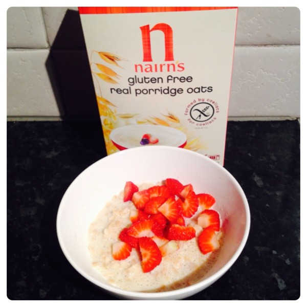 Breakfast: Nairn’s Porridge Oats