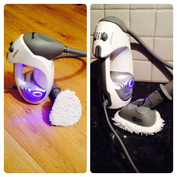 Shark Lift-Away: Handheld Steamer with Flat Scrubber