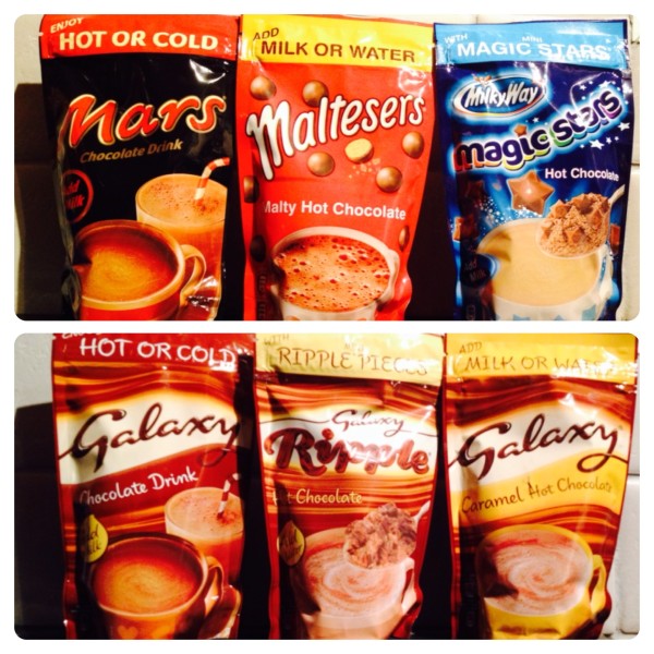 New Galaxy Hot Chocolate Pouches 