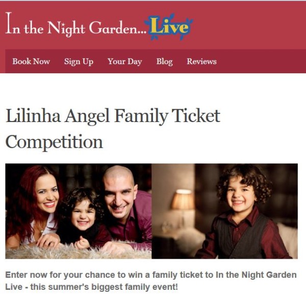 Night Garden Live Competition