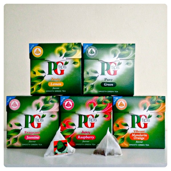 PG Tips Green Tea Range