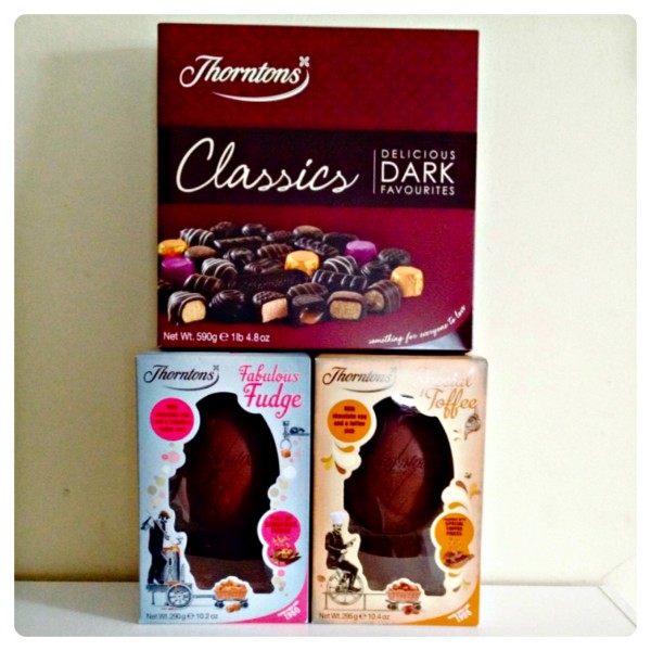 Thorntons Classics, Fabulous Fudge and Special Toffee Eggs