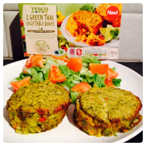 Tesco Meat Free Green Thai Vegetable Bakes