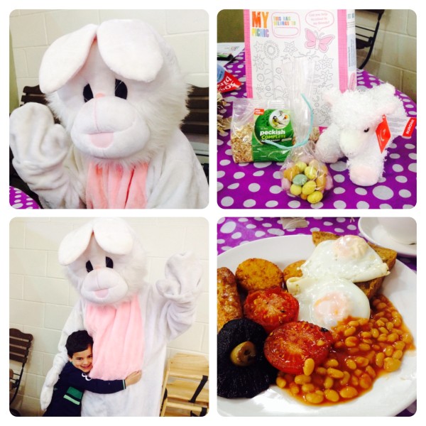 Breakfast with Easter Bunny