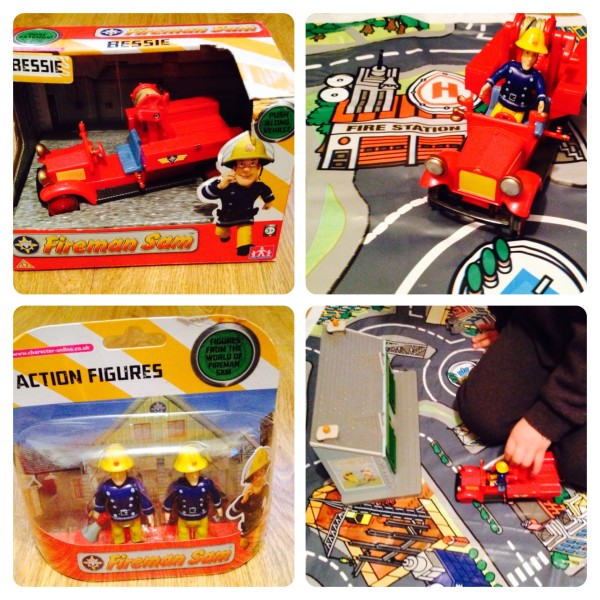 Fireman Sam Bessie Vehicle and Action Figures