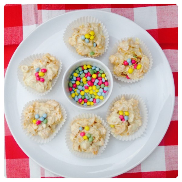 Baking with Kids: Chocolate Egg Nests