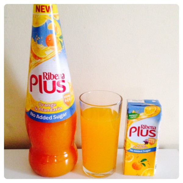  Ribena Plus Orange and Mandarin 