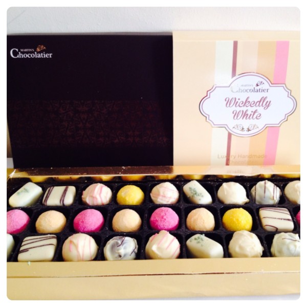 Find me a Gift - Martins Chocolatiers Wickedly White Chocolate Box 