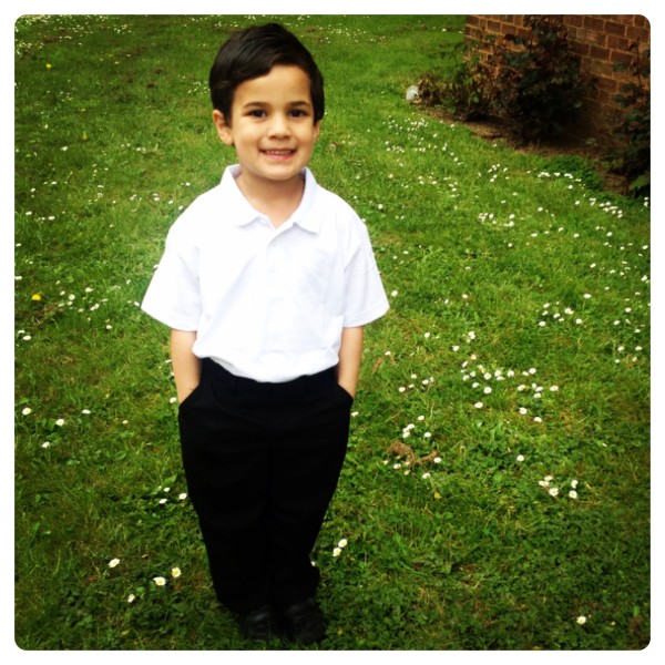 Trutex School Uniform: Polo Shirt and Black Trousers