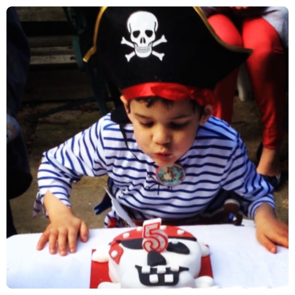 Boy's Pirate Themed Birthday Party