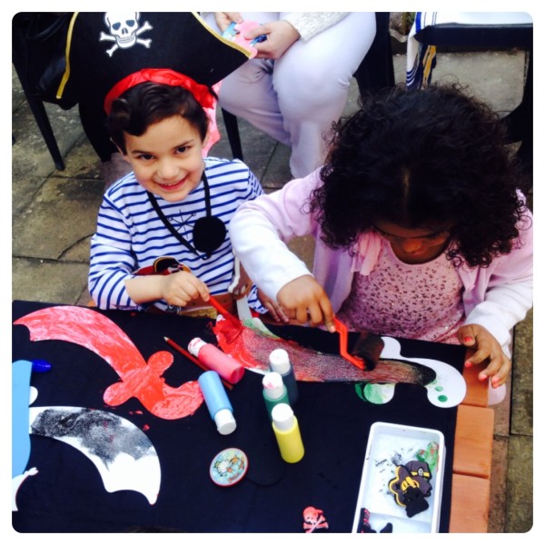 Birthday Party Activities: Pesky Pirate Stamp & Paint Kit