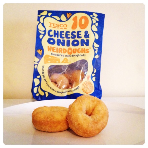 Tesco Cheese & Onion Weirdoughs