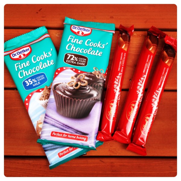 Dr Oetker Fine Cooks' Chocolate and Lindt Lindor Treat Bar