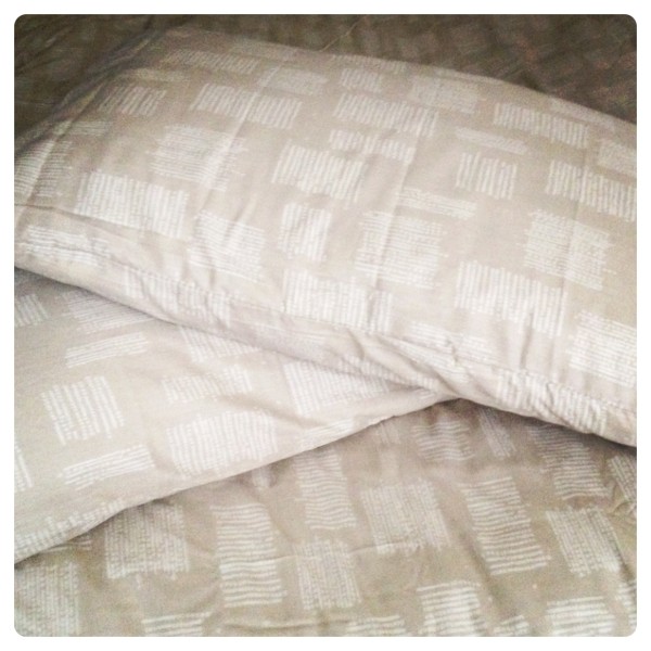 George Home Natural Duvet Set 