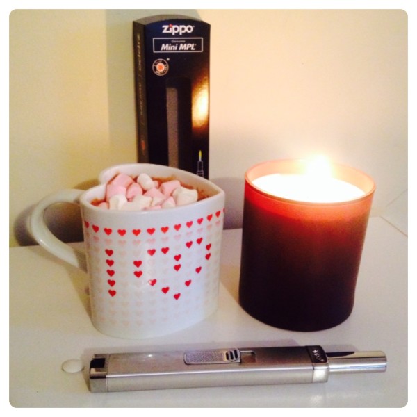 Me Time with Zippo Candle Lighter