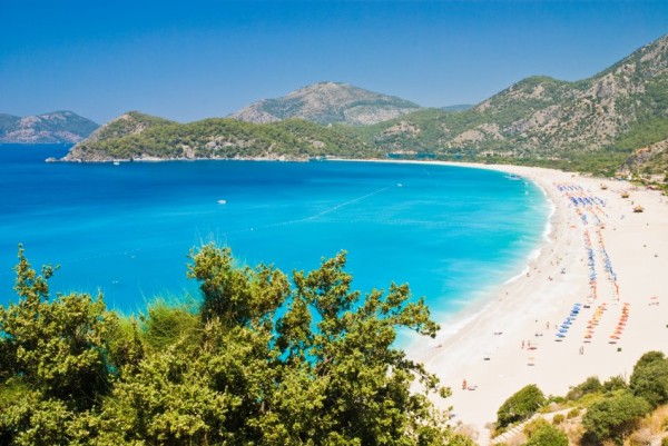 Oludeniz beach, Fethie, Turkey