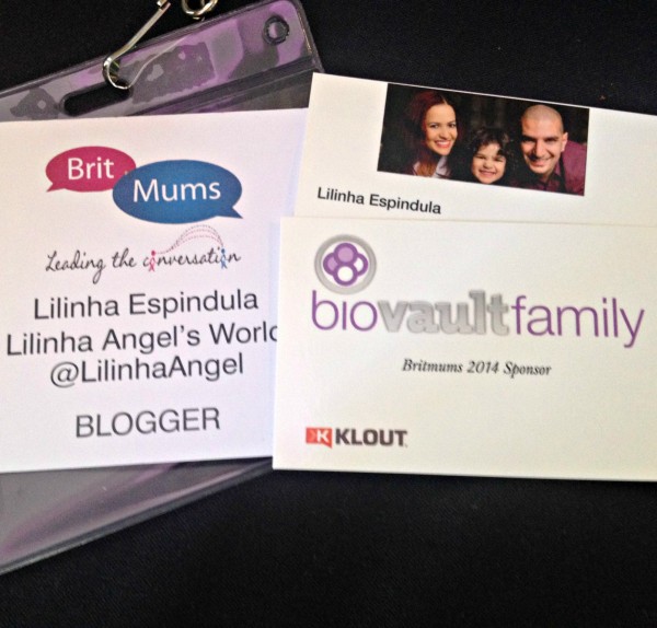 Britmums Live 2014 Business Cards