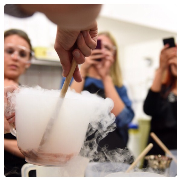 Making Ice Cream with Liquid Nitrogen