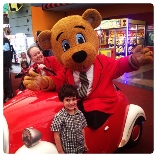 Billy the Bear at Butlins