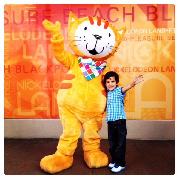 Poppy Cat at Nickelodeon Land in Pleasure Beach