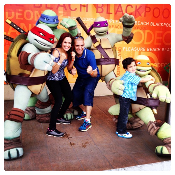 Teenage Mutant Ninja Turtles at Nickelodeon Land