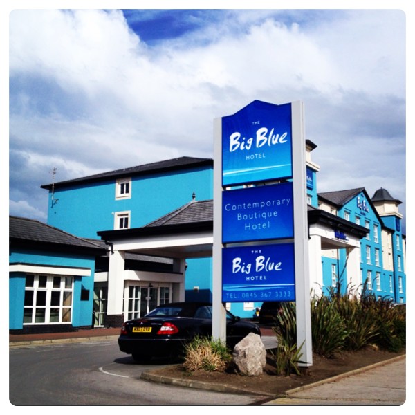 Big Blue Hotel in Blackpool Pleasure Beach