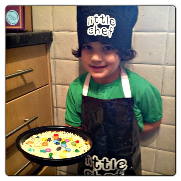 Little Man's Chocolate Pizza