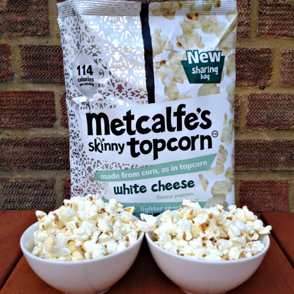 Metcalfes Skinny Topcorn White Cheese 