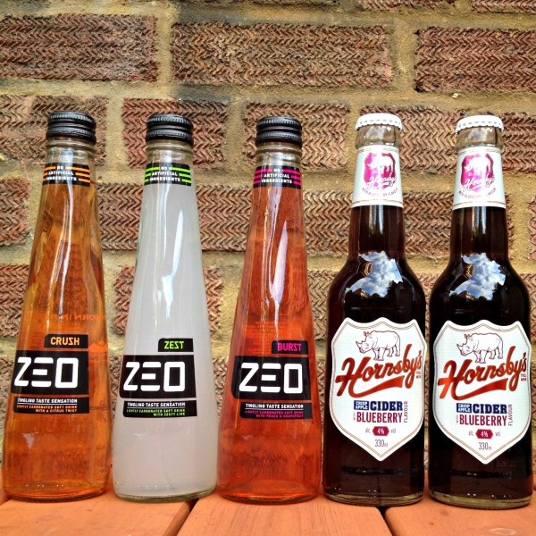 Zeo Drinks and Hornsby's 