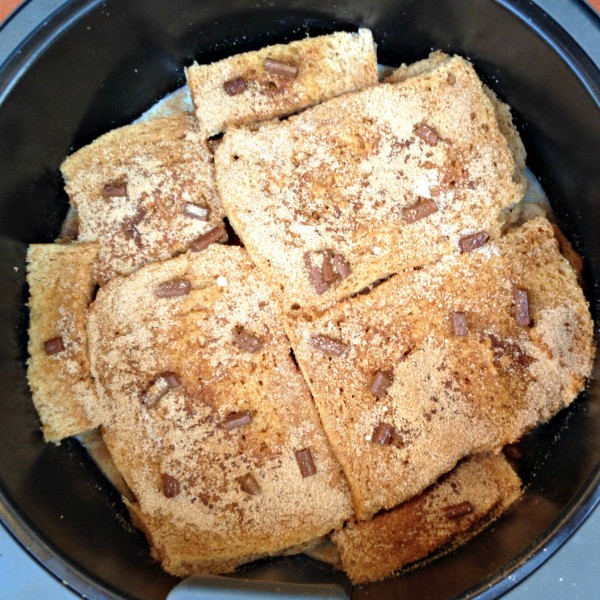 Bread and Butter Pudding Recipe in De'Longhi Multifry