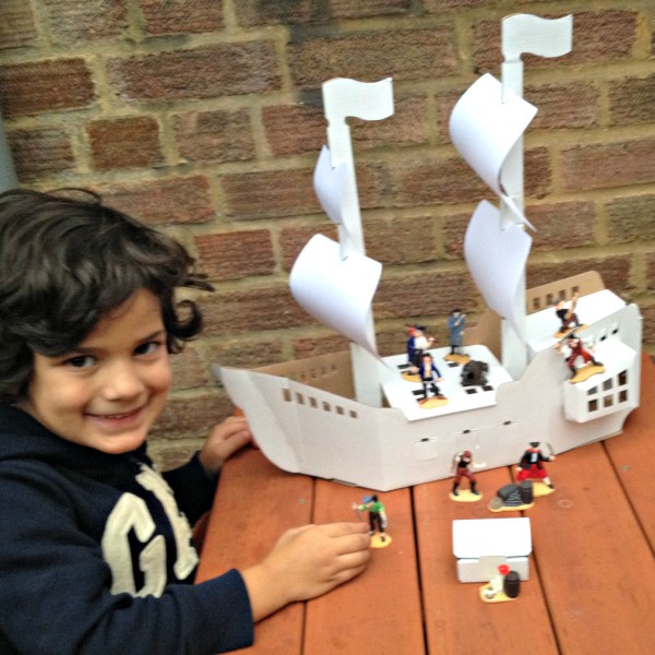 Calafant Pirate Ship Model