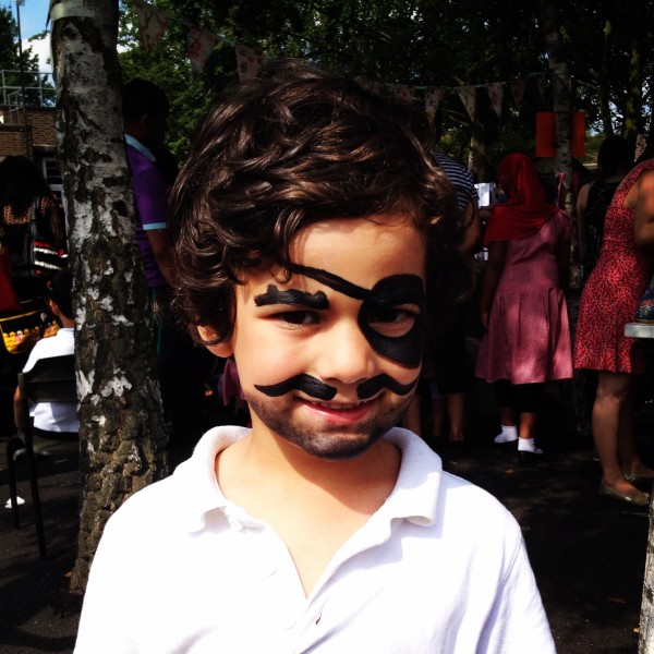 Pirate Face Painting