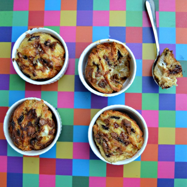 Pain au Chocolat Bread and Butter Pudding 